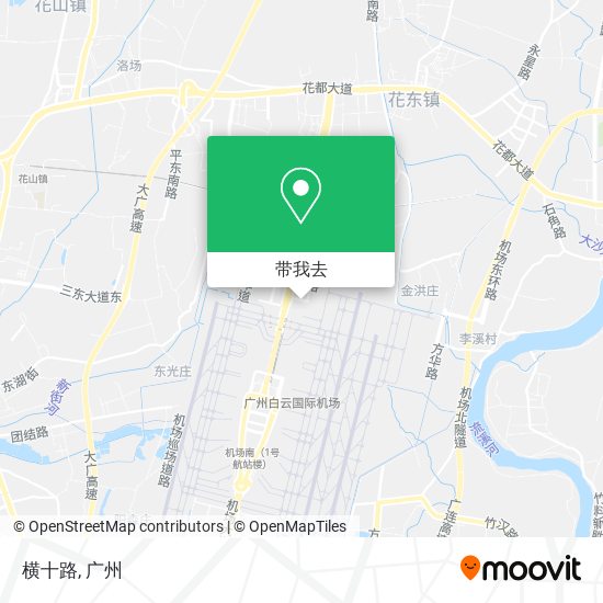 横十路地图
