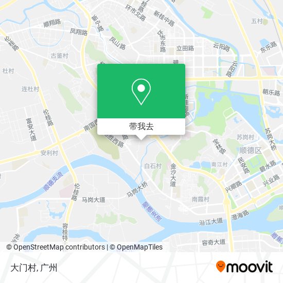 大门村地图