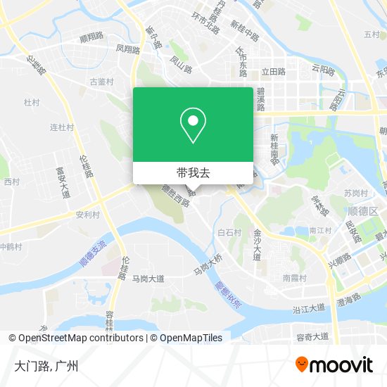 大门路地图
