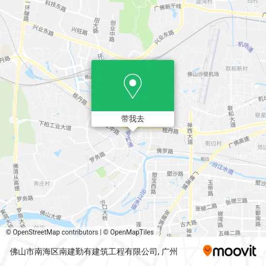 佛山市南海区南建勤有建筑工程有限公司地图