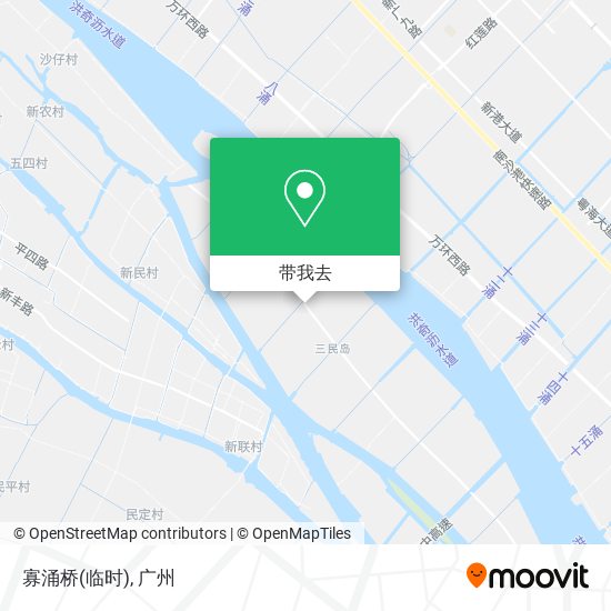 寡涌桥(临时)地图