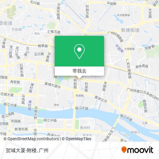 贺城大厦-附楼地图