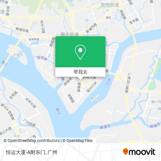 恒运大厦-A附东门地图