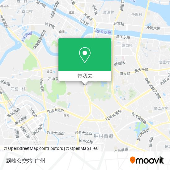 飘峰公交站地图