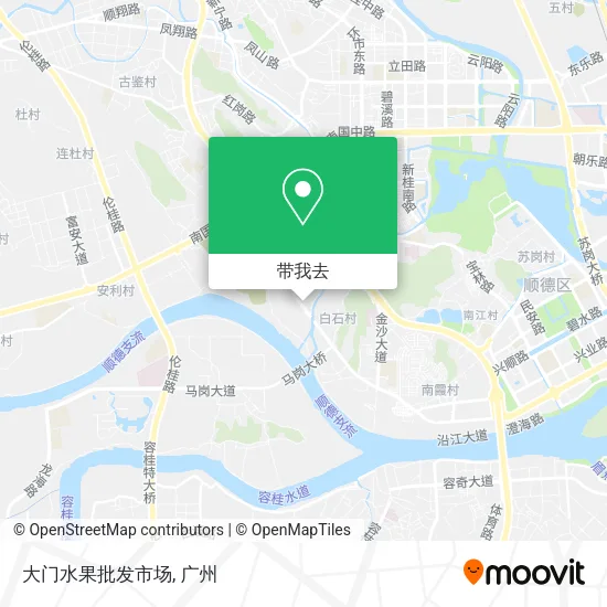 大门水果批发市场地图