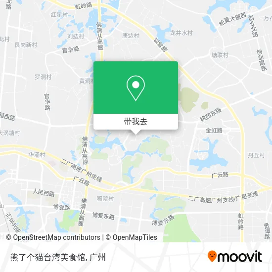 熊了个猫台湾美食馆地图