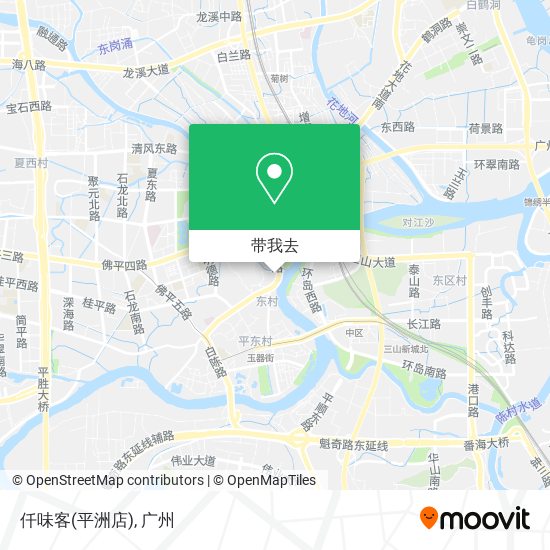 仟味客(平洲店)地图