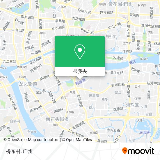 桥东村地图