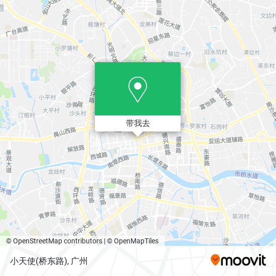 小天使(桥东路)地图