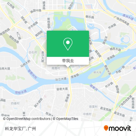 科龙华宝厂地图
