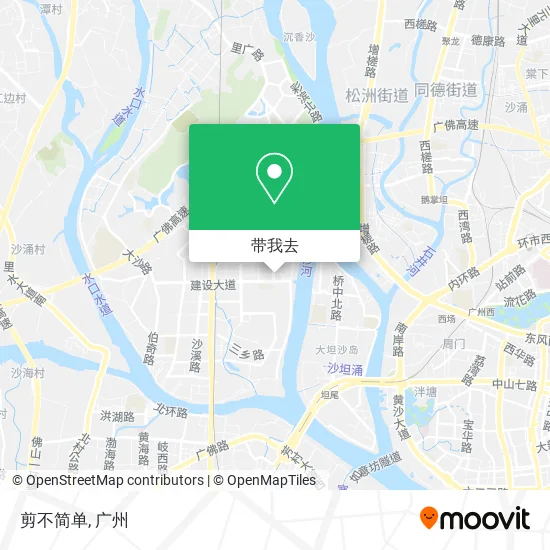 剪不简单地图