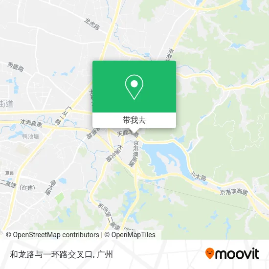 和龙路与一环路交叉口地图