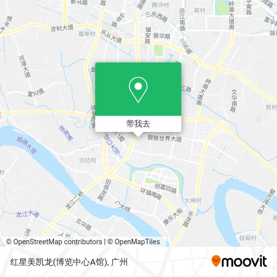红星美凯龙(博览中心A馆)地图