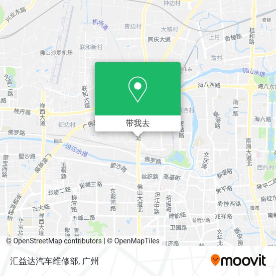 汇益达汽车维修部地图