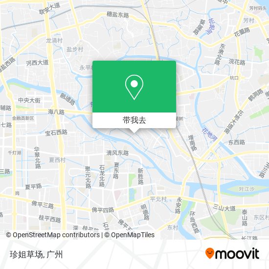 珍姐草场地图
