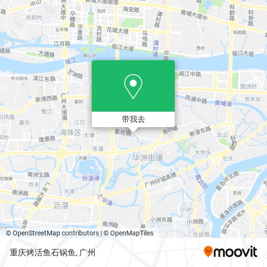 重庆烤活鱼石锅鱼地图