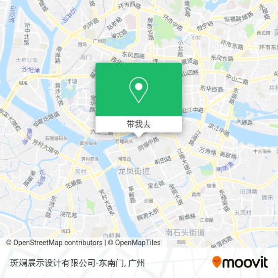 斑斓展示设计有限公司-东南门地图
