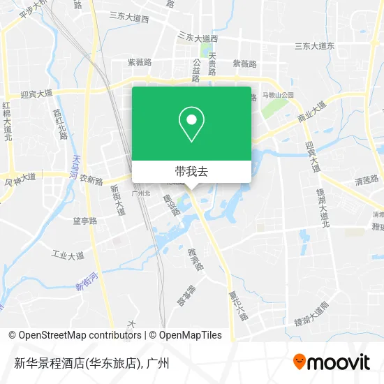 新华景程酒店(华东旅店)地图