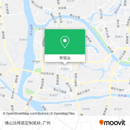 佛山法维诺定制瓷砖地图