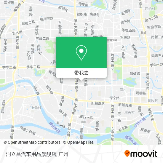 润立昌汽车用品旗舰店地图