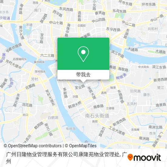 广州日隆物业管理服务有限公司康隆苑物业管理处地图