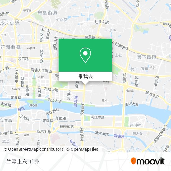 兰亭上东地图