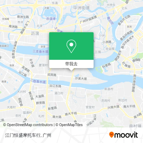 江门恒盛摩托车行地图