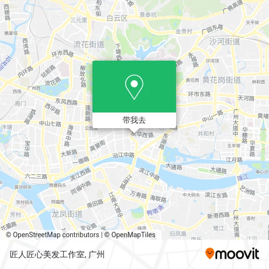 匠人匠心美发工作室地图