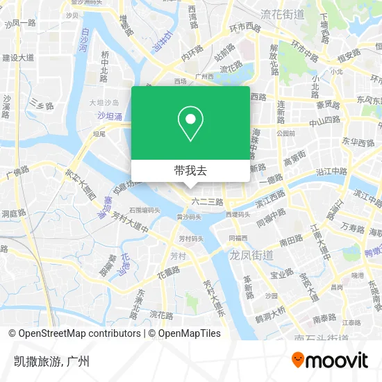 凯撒旅游地图