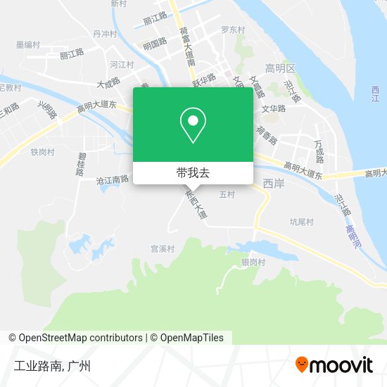 工业路南地图