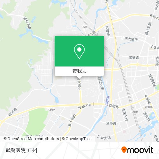 武警医院地图