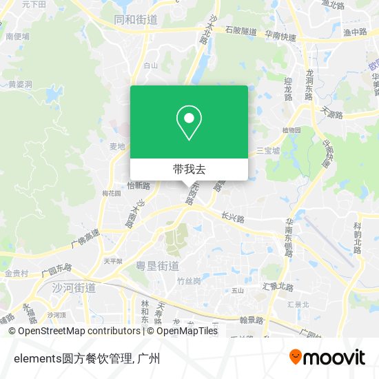 elements圆方餐饮管理地图