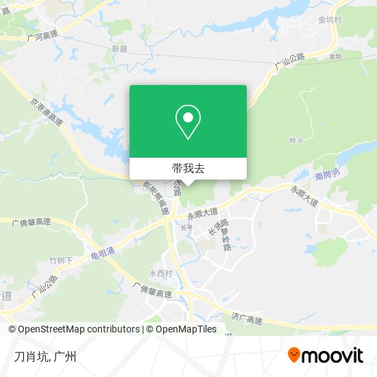 刀肖坑地图