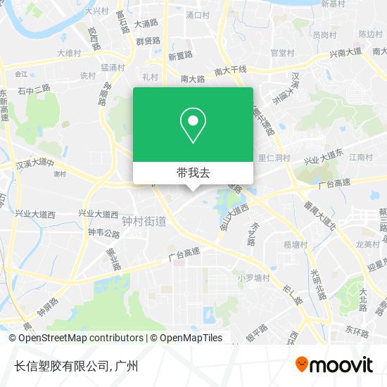 长信塑胶有限公司地图