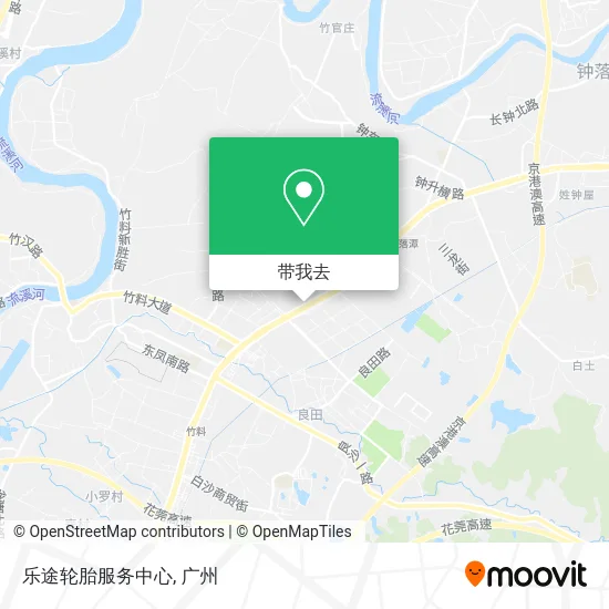 乐途轮胎服务中心地图