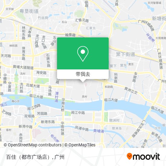 百佳（都市广场店）地图