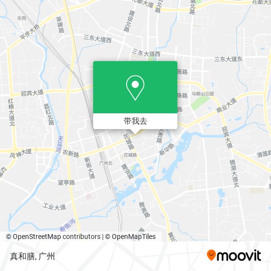 真和膳地图