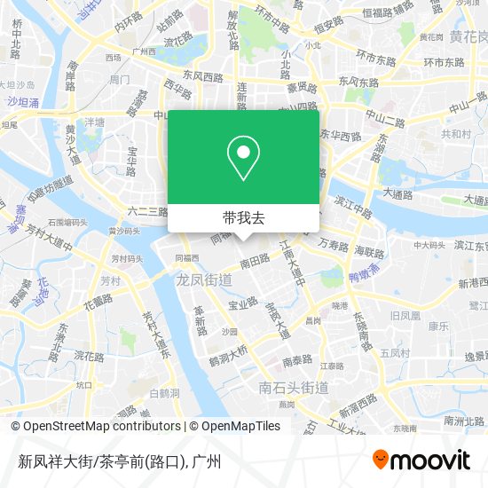 新凤祥大街/茶亭前(路口)地图