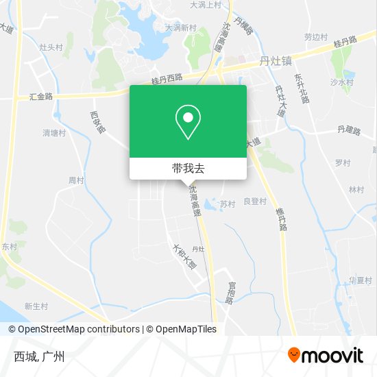 西城地图