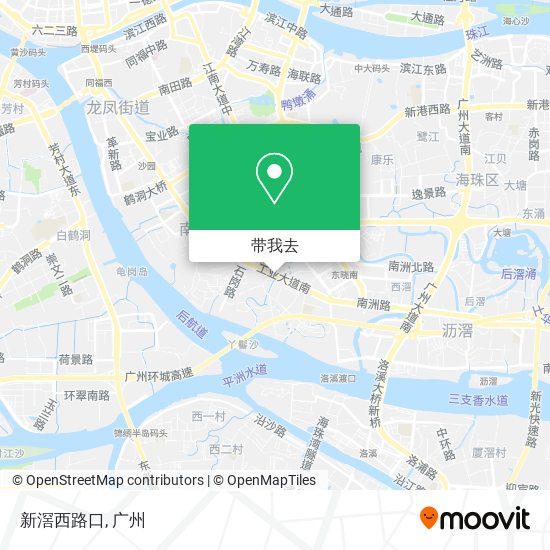 新滘西路口地图