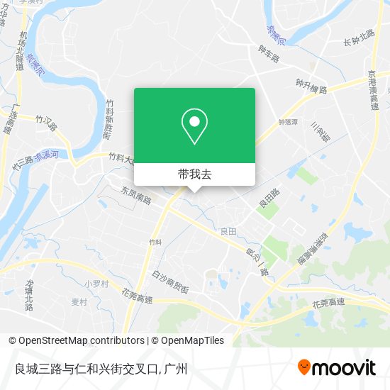 良城三路与仁和兴街交叉口地图