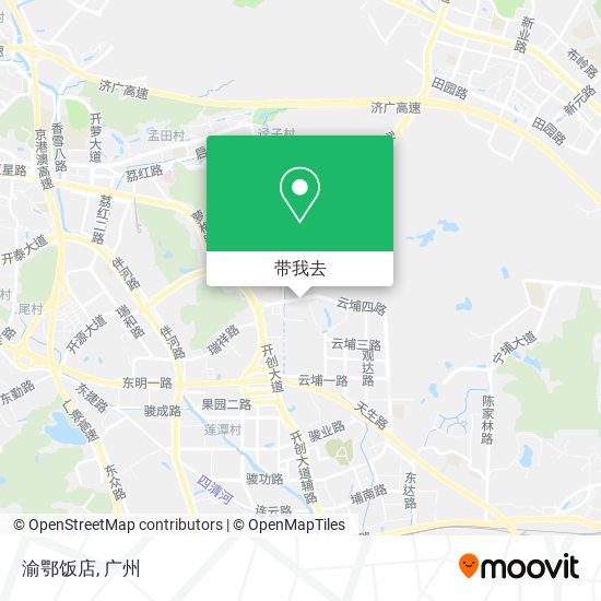渝鄂饭店地图