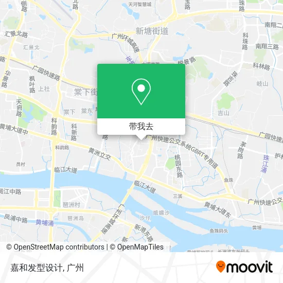 嘉和发型设计地图