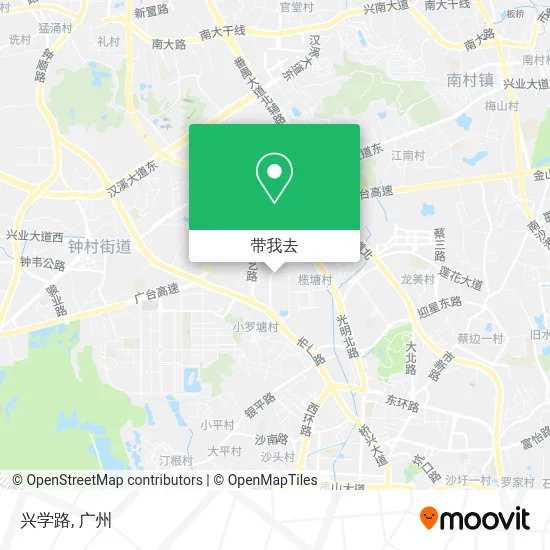 兴学路地图