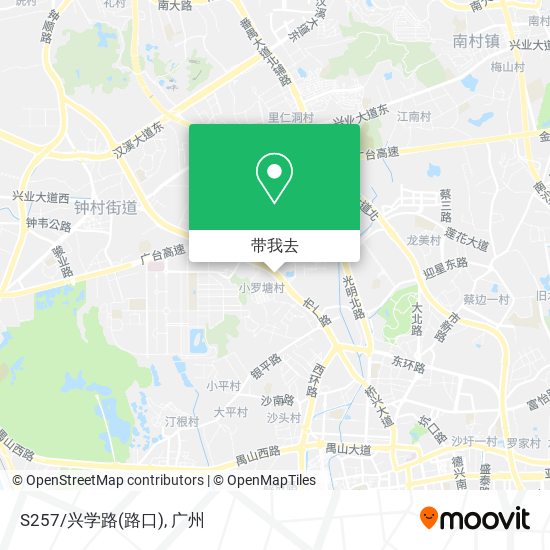 S257/兴学路(路口)地图