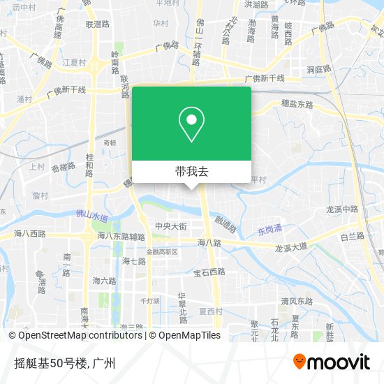 摇艇基50号楼地图