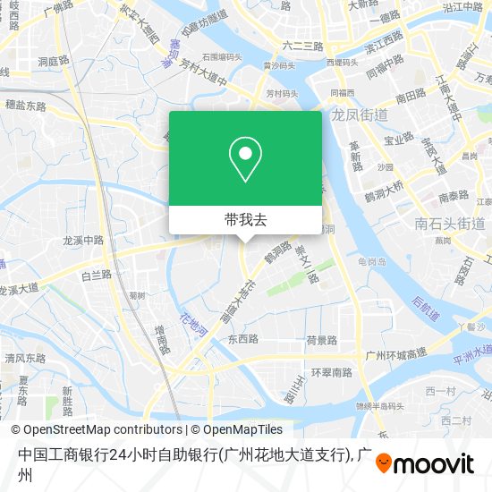中国工商银行24小时自助银行(广州花地大道支行)地图