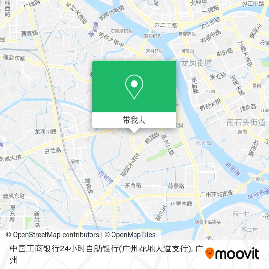 中国工商银行24小时自助银行(广州花地大道支行)地图