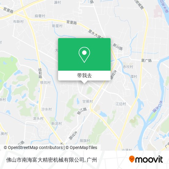 佛山市南海富大精密机械有限公司地图