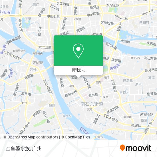 金鱼婆水族地图